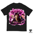 T-shirt anyme fans noir