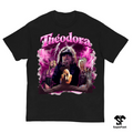 T-shirt Theodora fans Noir