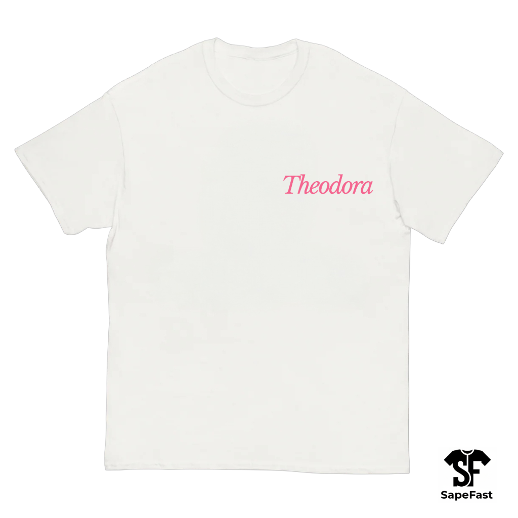 T-shirt Theodora street Blanc
